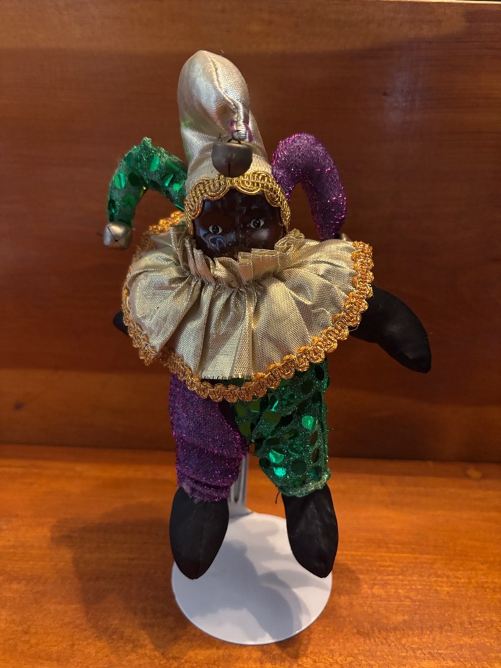 Mardi Gras Jester Doll Carnival